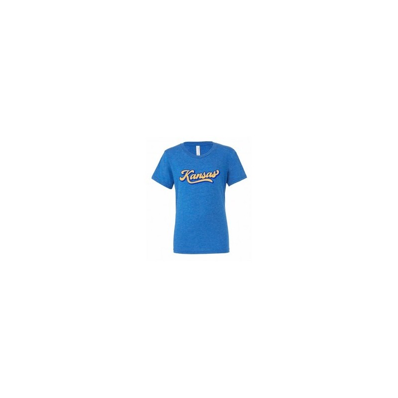 Kansas T-Shirt-Royal Blue