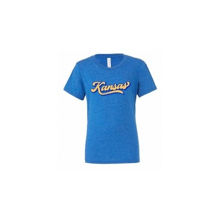 Kansas T-Shirt-Royal Blue