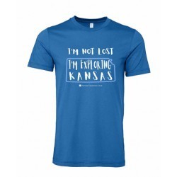 I'm Not Lost - T-shirt - Lt Blue