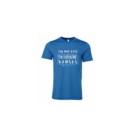 I'm Not Lost - T-shirt - Lt Blue