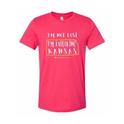 I'm Not Lost - T-shirt - Fuchsia