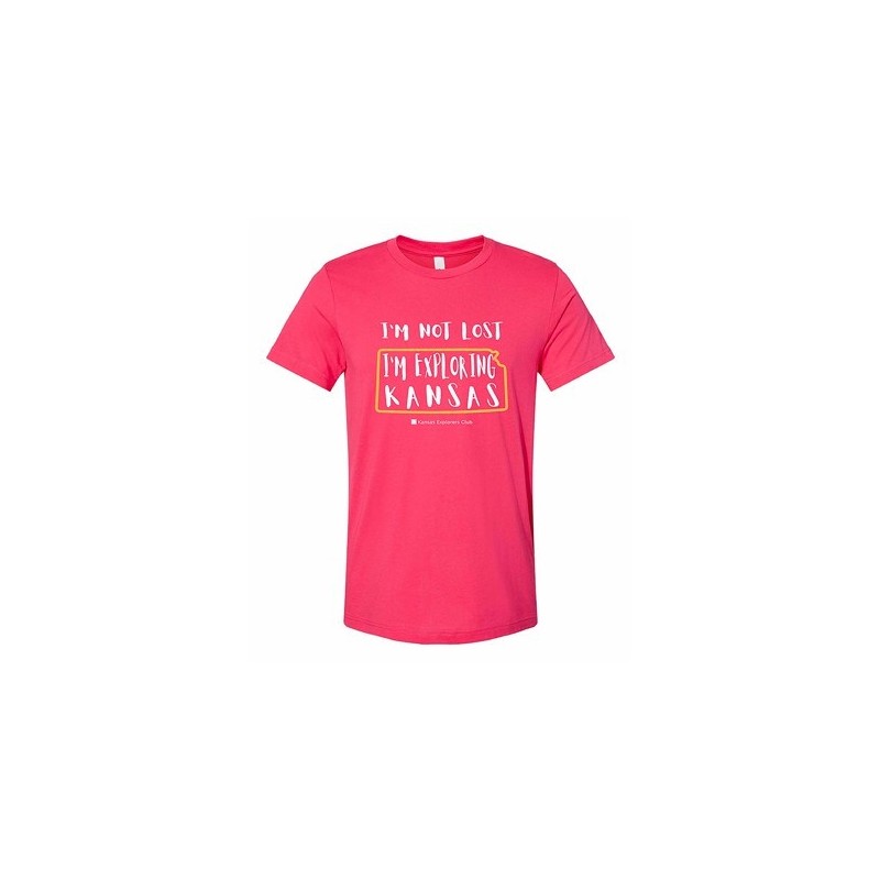 I'm Not Lost - T-shirt - Fuchsia I'm Not Lost - T-shirt - Fuchsia