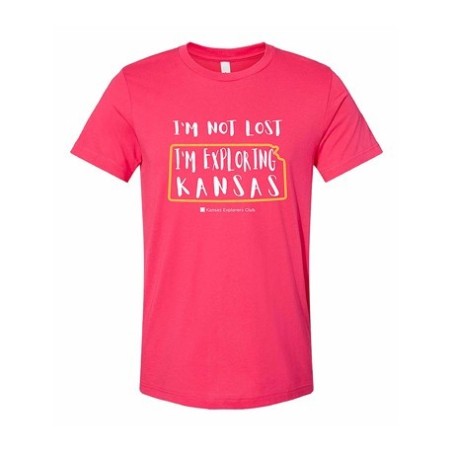I'm Not Lost - T-shirt - Fuchsia
