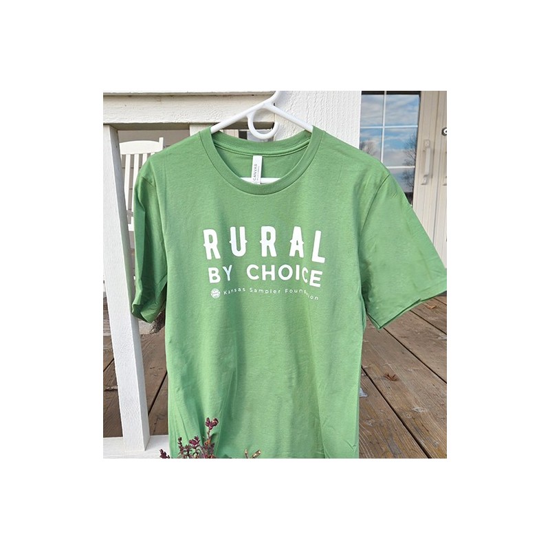 Rural By Choice-T-shirt-Leaf Rural By Choice-T-shirt-Leaf