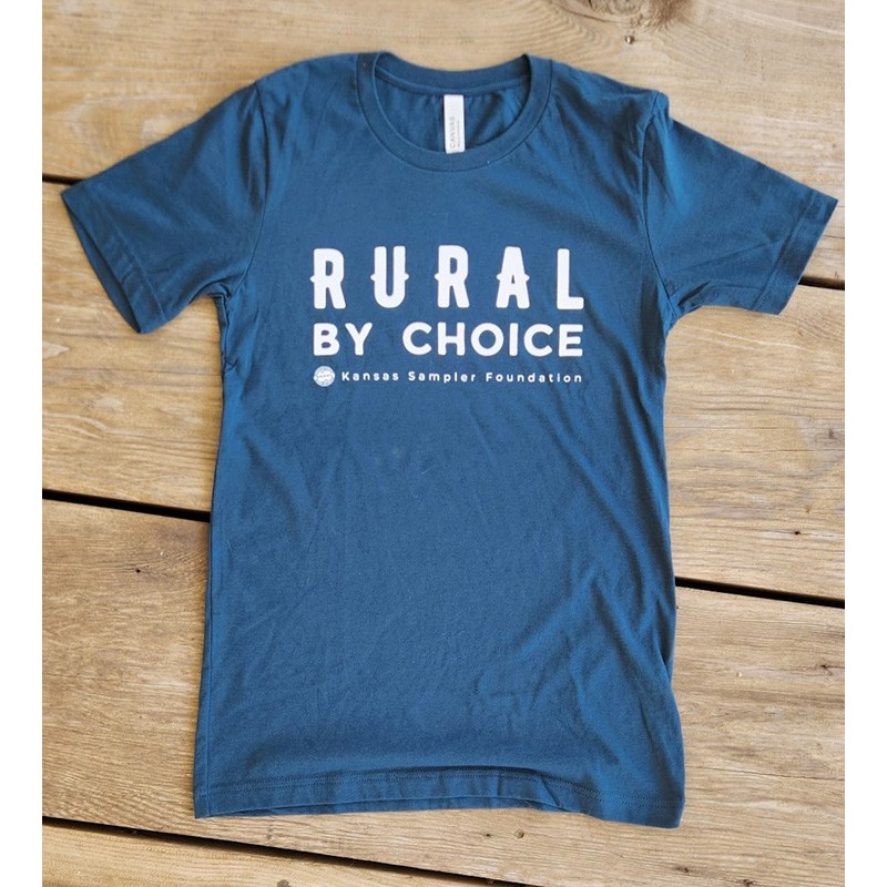 Rural By Choice T-Shirt - Teal Rural By Choice T-Shirt - Teal