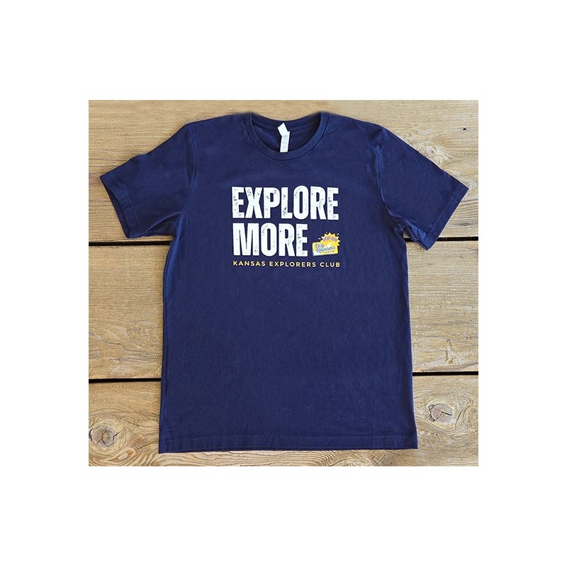 Explore More-T-shirt - Navy