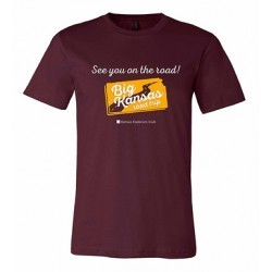 See Ya BKRT - T-shirt - Maroon
