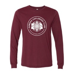 Long Sleeve KEC Logo T-shirt - Red