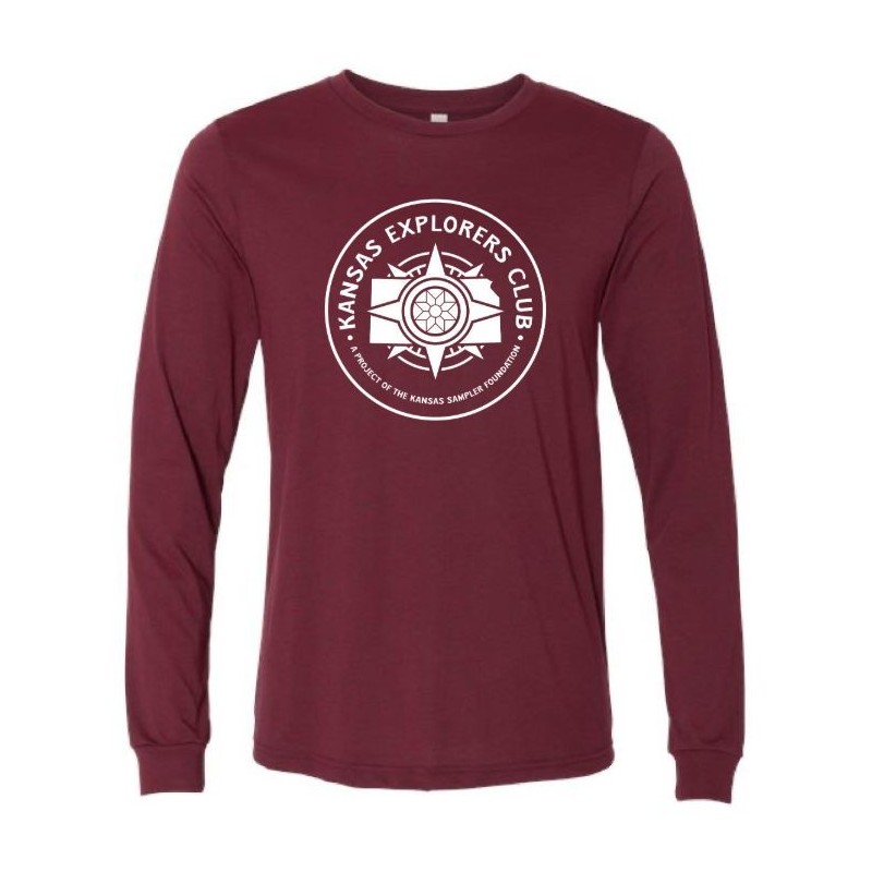 Long Sleeve KEC Logo T-shirt - Red
