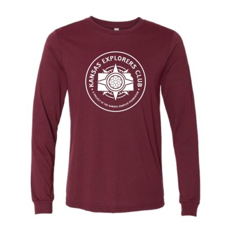 Long Sleeve KEC Logo T-shirt - Red