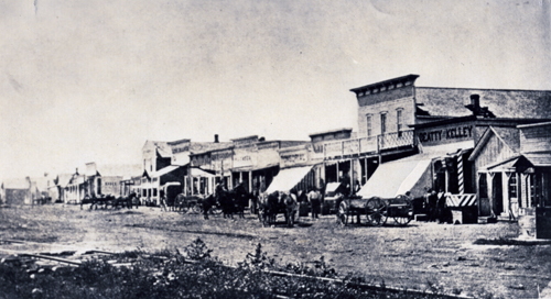 Long Branch Saloon, Boot Hill Dodge City, Kansas KS Original