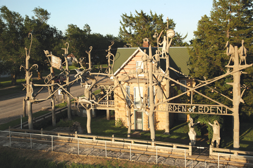 8 Wonders Of Kansas Art Garden Of Eden Lucas Grassroots Art