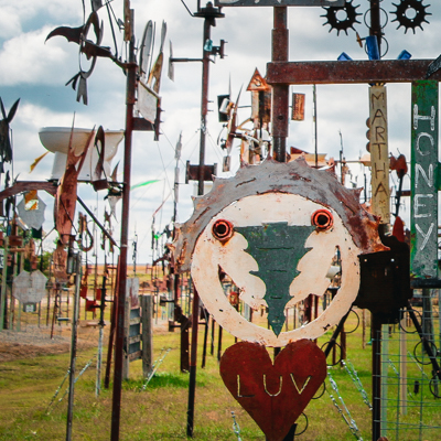 M.T. Liggett's Metal Sculptures, Mullinville