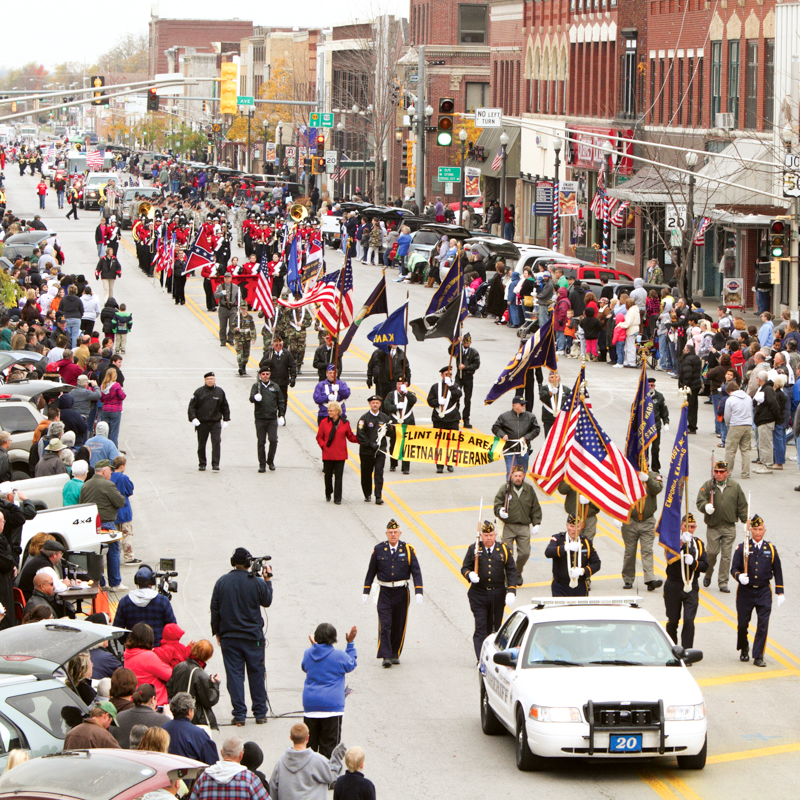 Commemorating Veterans Day, Emporia